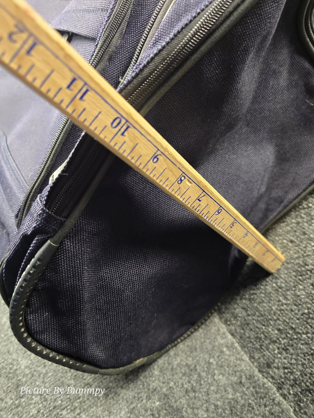 Embark Navy Blue Soft Sided Travel Bag.